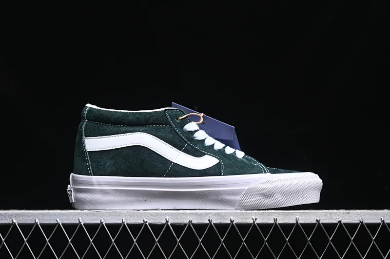 All categories Vans Vans series Vans Mid Vans China Vans Sk8-Mid Reissue 83 high-end branch suede casual retro skateboard shoes VN000CQQPRM
